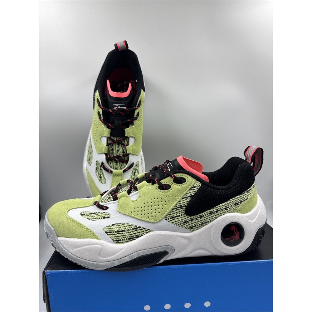 SHAQ RAQ LOW- Mens Size 10 Green/Black  Basketball Shoes AQ95009MK- NEW IN BOX